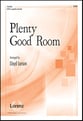 Plenty Good Room SATB choral sheet music cover